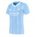 Camiseta Manchester City Erling Haaland #9 Primera Equipación para mujer 2023-24 manga corta